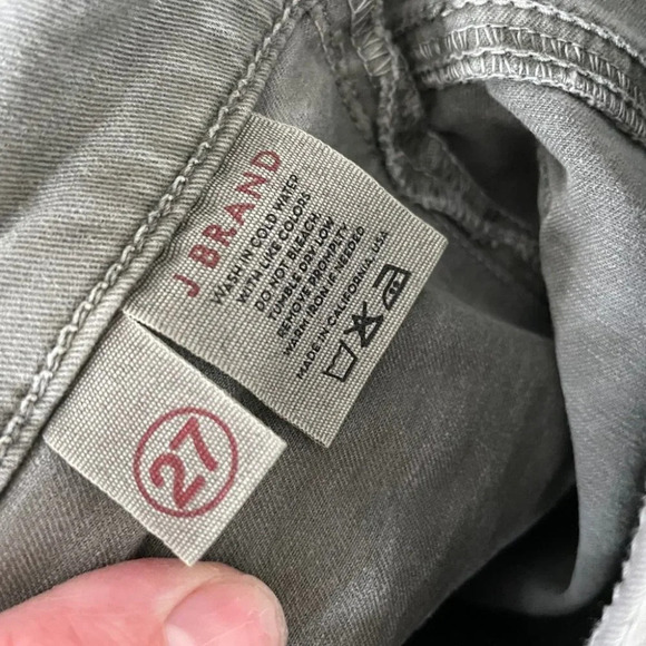 J brand skinny jeans vin armadillo size  27 - Picture 10 of 10
